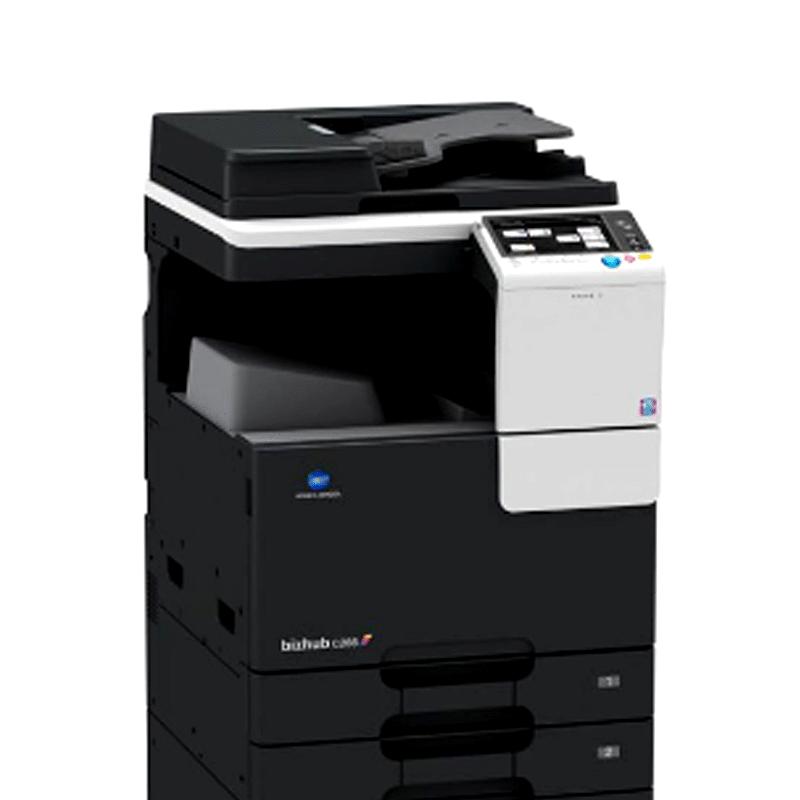 柯尼卡美能达(KONICA MINOLTA)bizhub C266 A3彩色 复合机 26页/分 打印复印扫描(含双面输稿器+双纸盒+双面器+送原装工作底柜)