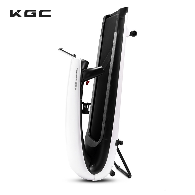 KGC卡杰诗P100太空梭跑步机 室内家用折叠 多功能静音 坡度调节0-15度 小型电动健身器材 动感白