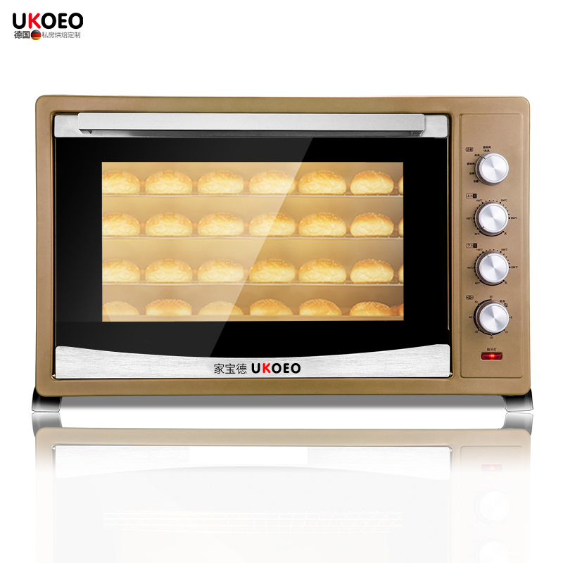 UKOEO HBD-1201烤箱家用烘焙120升大容量蛋糕披萨电烤箱