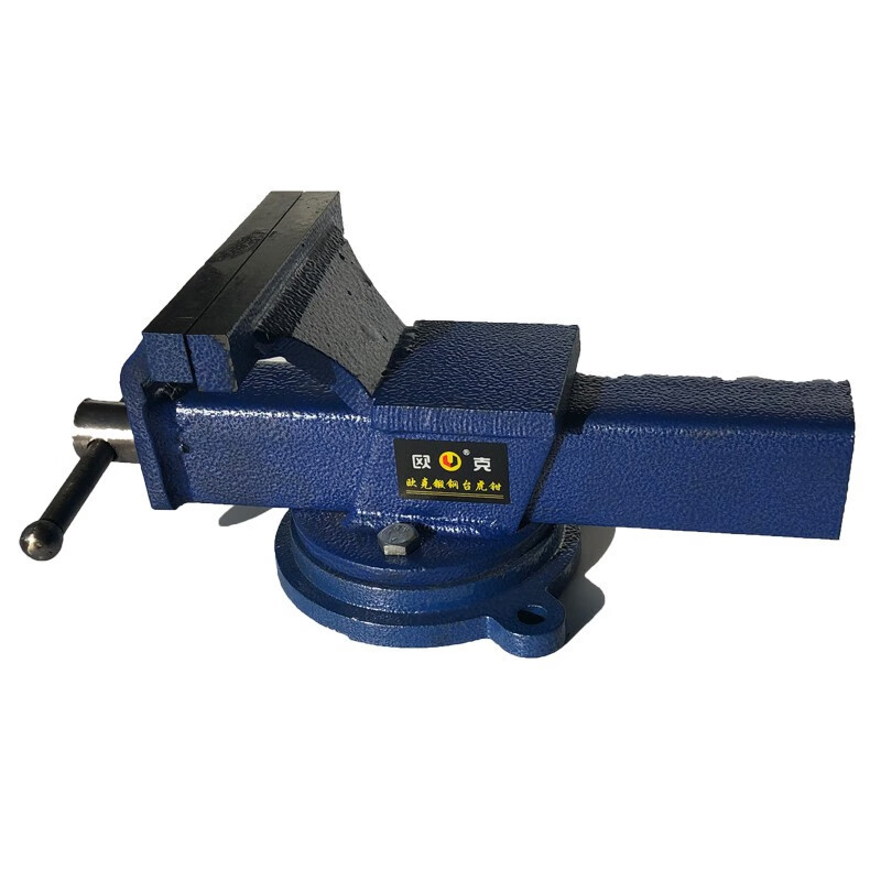 欧克(Ouke) 台虎钳 活动带砧 平口台钳(10英寸250mm OK-3622)高清大图