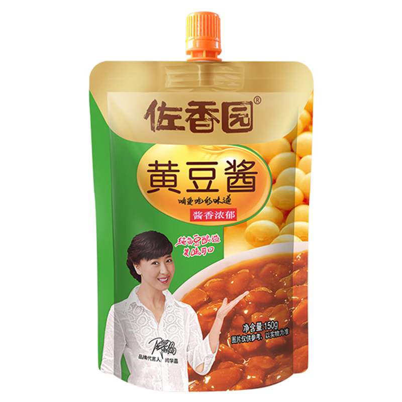 佐香园 黄豆酱 150g 正宗大酱 蘸菜拌饭拌面豆瓣