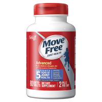 Move Free 氨糖软骨素钙片维骨力 美国进口 MSM成人中老年人补钙 维生素D3 矿物质 蓝瓶80粒