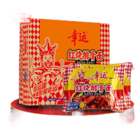 幸运方便面红烧排骨面整箱60g*30袋儿时怀旧零食品泡面干吃干脆面 60g*30袋