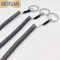MOXUAN带钢丝弹簧绳防盗防丢锁匙扣创意挂件链钥匙扣腰挂伸缩钥匙绳链子