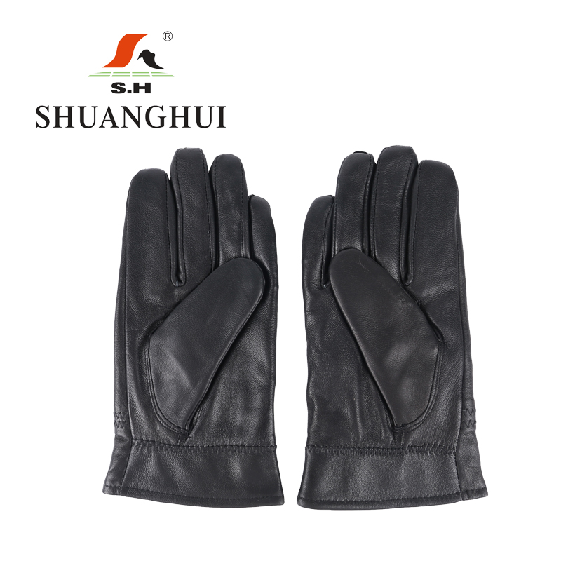 双惠绵羊皮手套SHWZP036，防寒效果好，男女同款L-XL