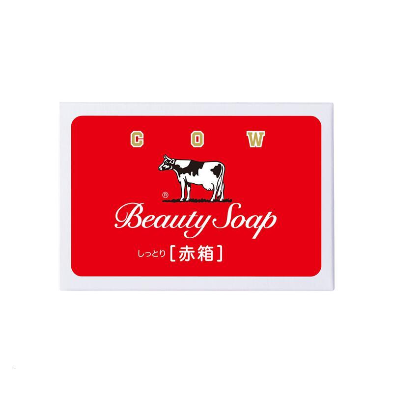 牛乳石硷 牛牌(COW)牛乳石碱美肤香皂g*6(滋润型 润肤洁面皂 沐浴皂 美肤皂 牛奶)日本进口