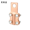 月跃鑫 金属设备线夹 电缆接头 紫铜 JT-200A 加厚款 个