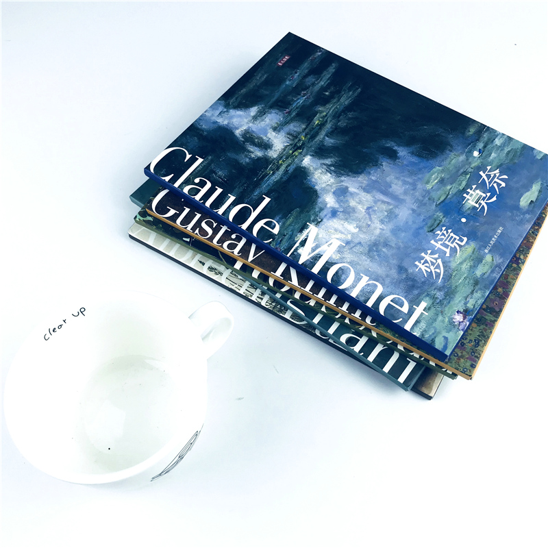 [正版]梦境莫奈 明信片文艺唯美小清新留言卡/古风明信片唯美西洋油画/空白涂鸦生日贺卡片/创意日系复古插画集高清大图