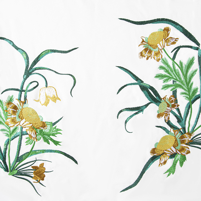 清新花卉图案刺绣设计流苏时尚国潮中国风圆领宽松长袖卫衣_847_260高清大图