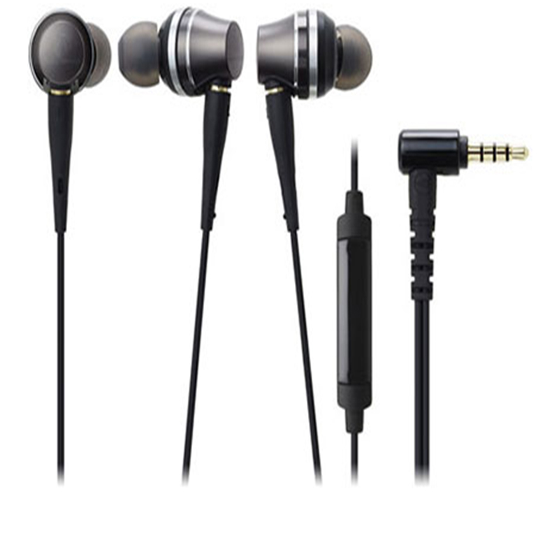 铁三角(audio-technica)智能手机专用入耳式耳机 ATH-CKR90iS