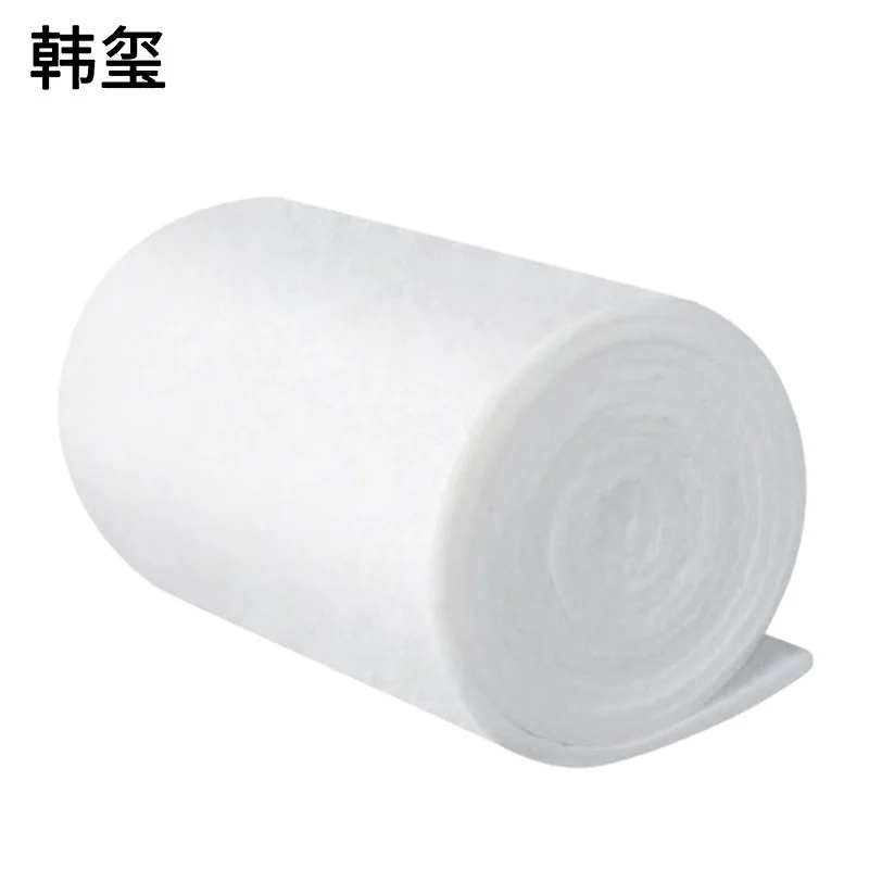 韩玺 烤漆房过滤棉顶棉 阻燃立体胶过滤棉 喷漆房顶棉 1M×20M×2cm /平方米高清大图