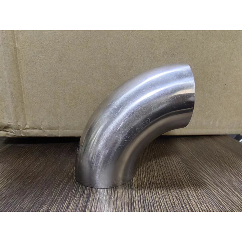 圣天 304不锈钢无缝热压90度弯头 DN200 PN25