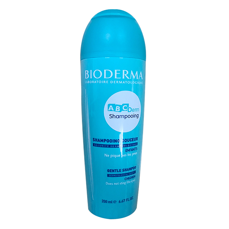 现发 Bioderma 贝德玛ABC婴幼儿/儿童洗发水200ML温和清洁 滋养头皮