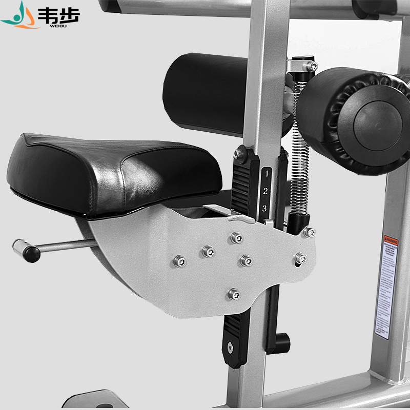 韦步FWM06坐式下压肱三头肌训练架挂片式卓越免维护系列力量器械高清大图