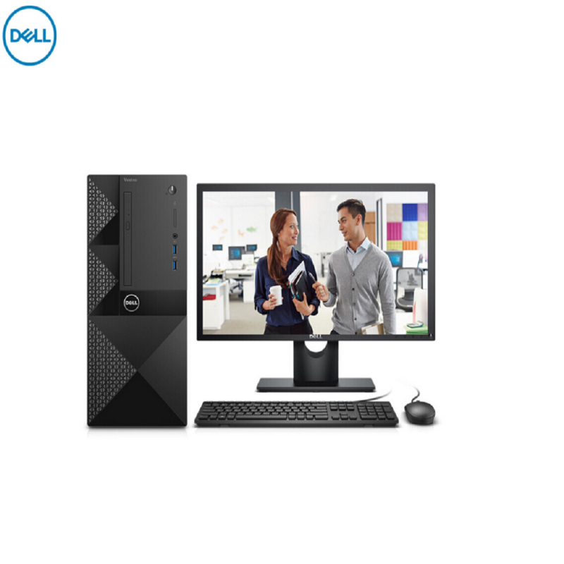 戴尔(dell) 成就Vostro3070-R14N8B 台式电脑主机(i3-8400 4G 1T 黑)