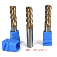 成量 高硬整体合金铣刀 φ6*15*6*50*4T 单位 支