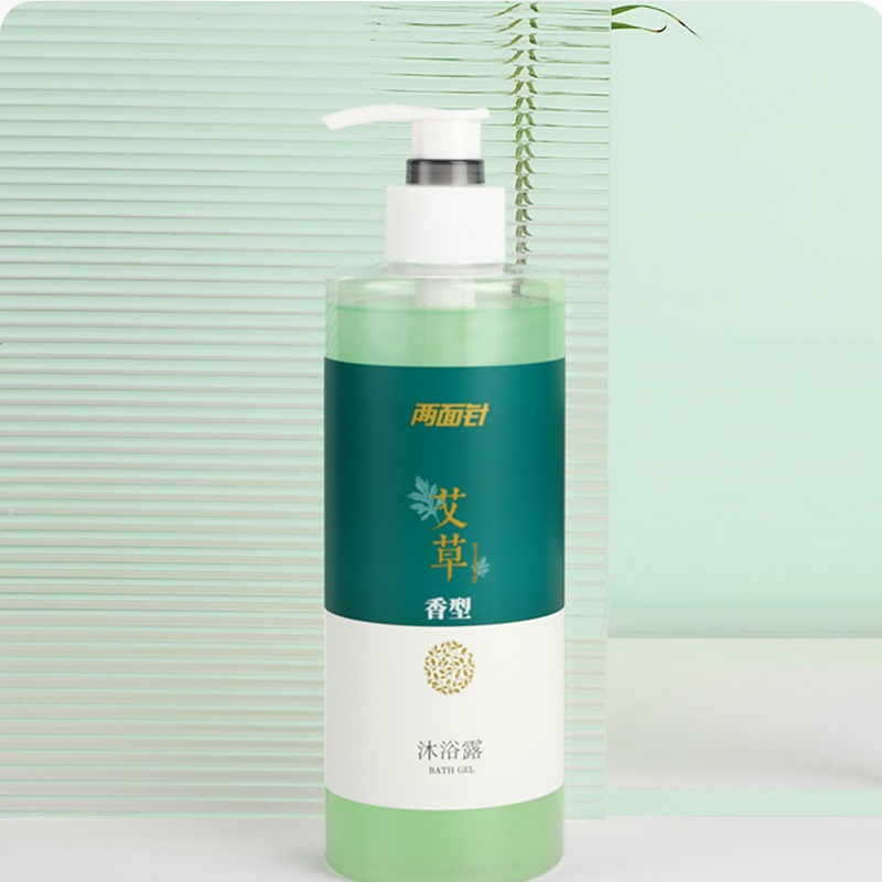 两面针艾草香型洗护礼盒套装洗发露400ml+沐浴露400ml+护发素400ml高清大图