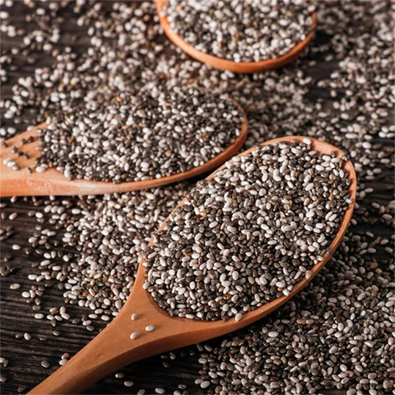 甄选奇亚籽100克即食代餐饱腹冲饮免洗奇亚籽官方店煮水另售柠檬高清大图