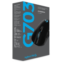 罗技(Logitech)G703 有线无线双模式电竞游戏鼠标支持Powerplay鼠标垫充电绝地求生吃鸡宏APEX