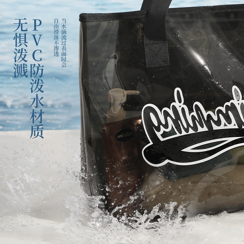 字母款防水游泳包高清大图