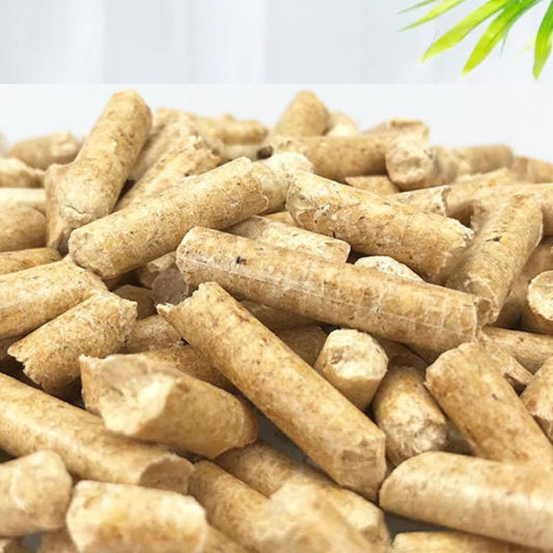 (小宠无忧)宠物除臭吸水木粒兔子龙猫松木桦木白杨木粒1斤垫料 松木木粒5斤