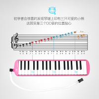 天鹅(Tian E)(SWAN)口风琴37键儿童初学者学生用成人教学专业演奏比赛口吹琴乐器 抖音
