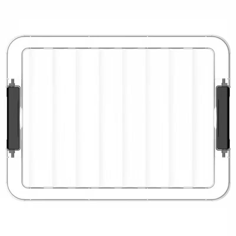 华燏 HY-XZ03 76.5*53.5*43cm 滑轮储物箱 (计价单位:个)透明图片