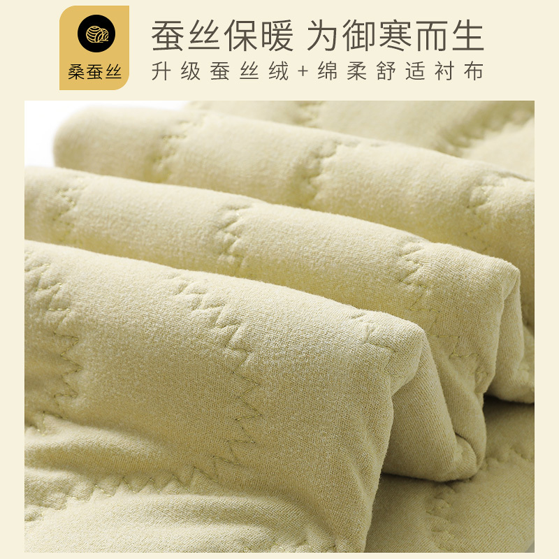 浪莎蚕丝棉裤女冬季外穿加绒加厚打底裤高腰大码东北特厚保暖裤