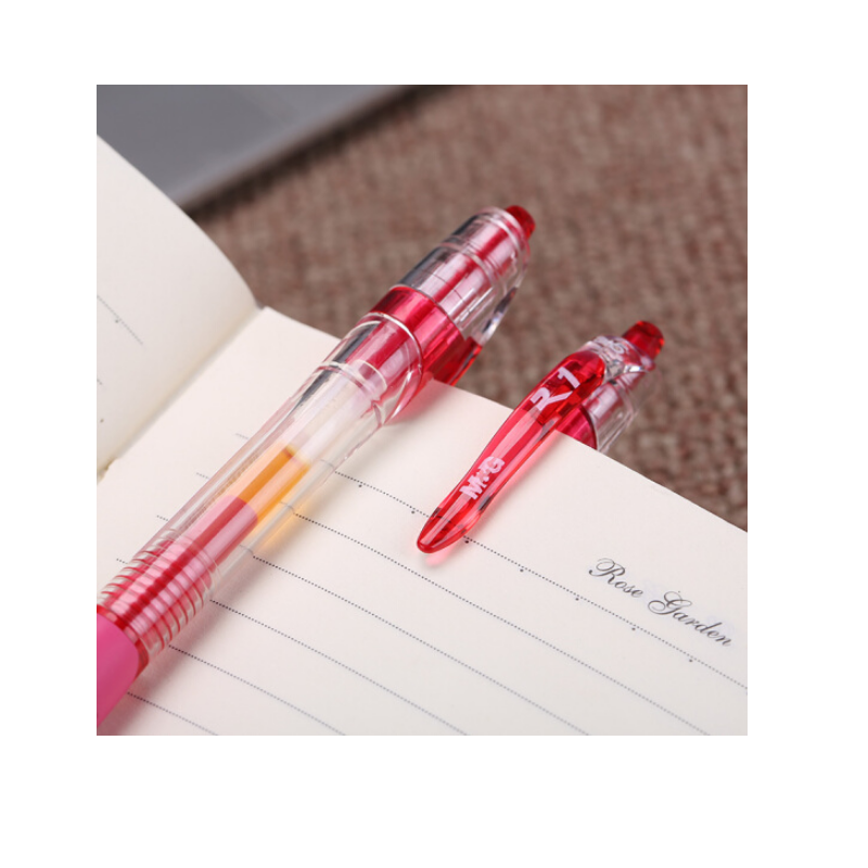 晨光(M&G)GP-1008中性笔 子弹头签字笔 按动碳素笔 办公用水笔0.5mm 红色 12支/盒