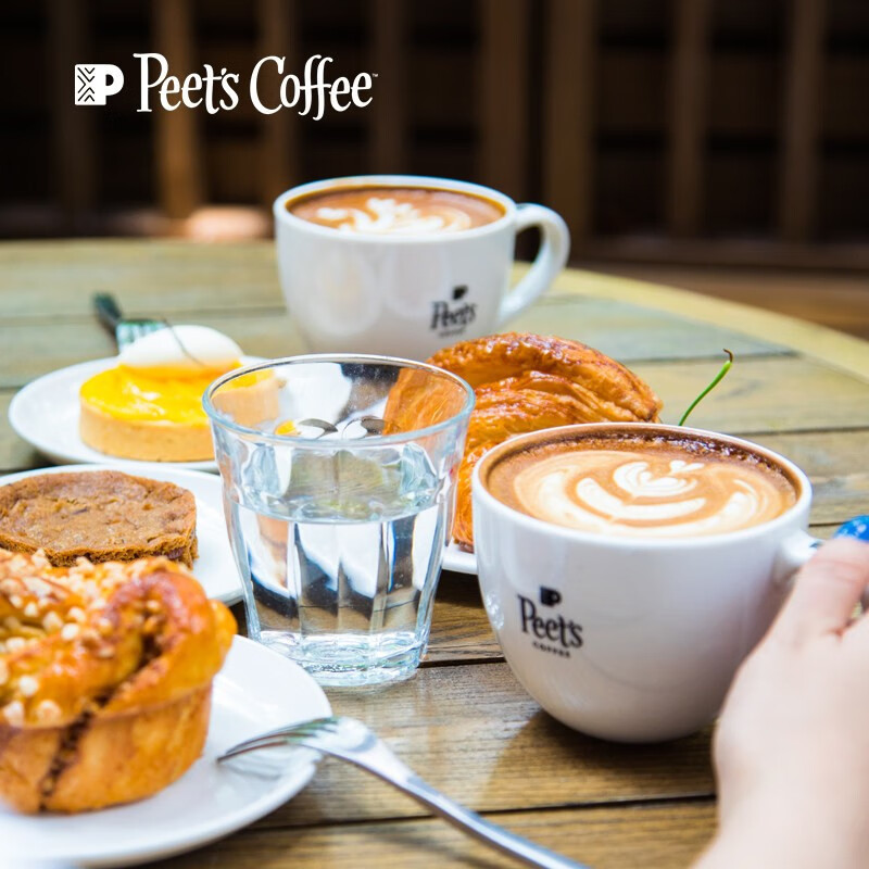 皮爷咖啡 Peets coffee皮爷精品阿拉比卡新鲜烘焙拼配咖啡豆多明戈大街3盒
