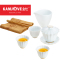 KAMJOVE/金灶 KP-35 功夫茶具套装 茶道 茶具 套装 陶瓷 泡茶壶 功夫茶具 冲茶器 茶壶 功夫茶杯 盖碗
