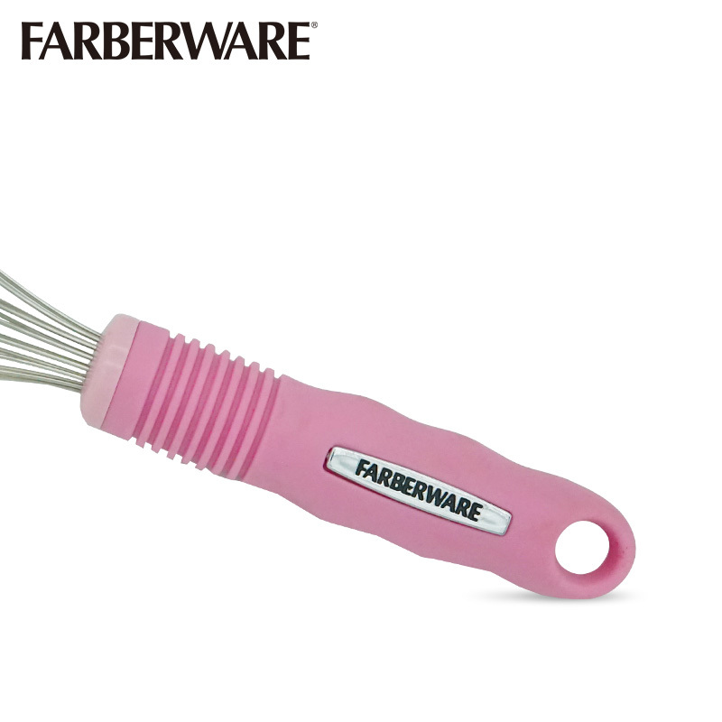 美国生牌Farberware不锈钢手动打蛋器搅拌器家用厨房烘焙手持搅拌器