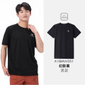 骆驼(CAMEL)男款短袖衫A15BAVV051幻影黑 L