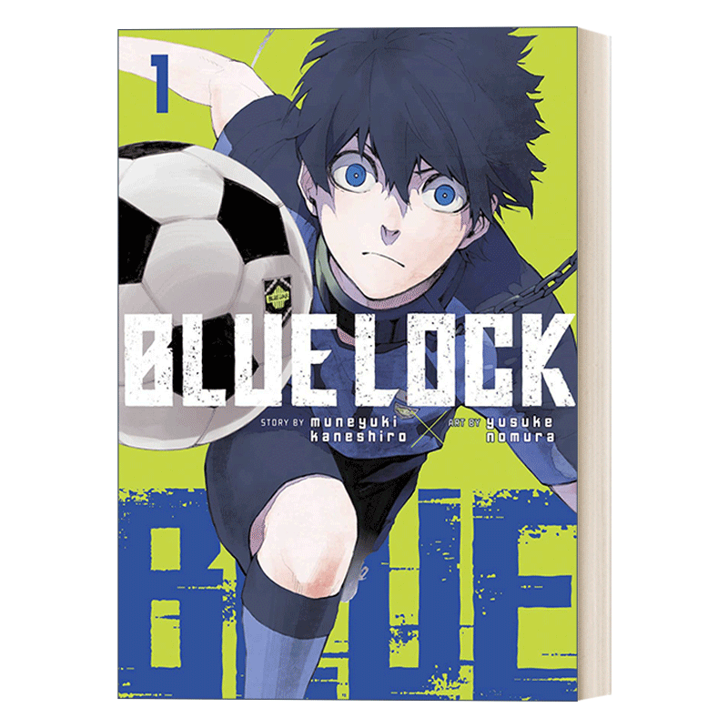 蓝色监狱系列11 [正版]蓝色监狱系列1 英文原版 Blue Lock 1 同名日本动漫 足球体育漫画 Muneyuki高清大图
