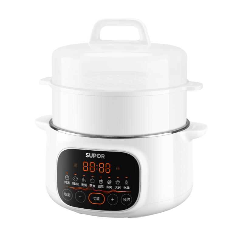 苏泊尔SUPOR 2-3人电炖锅 DZ25YC93 微电脑自动恒温一锅四胆煮粥神器高清大图