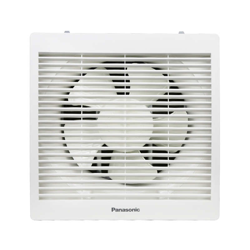 松下(Panasonic)壁用换气扇大风量厨房卫生间排气式方型排气扇抽风扇百叶窗墙壁自动直排扇FV-20VWL2