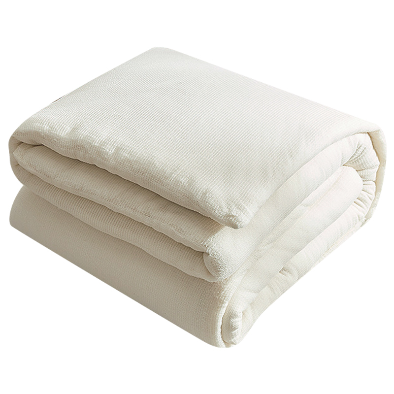 广亿隆 鱼鳞网棉花被6斤 尺寸可定制 床高清大图