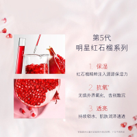 Estee Laude雅诗兰黛红石榴套装 红石榴高光水+洁面+面霜保湿补水滋润营养面部护肤套装礼盒3件套装