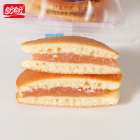 盼盼铜锣烧(红豆味)1000g整箱批发夹馅蛋糕小点心办公室休闲早餐零食