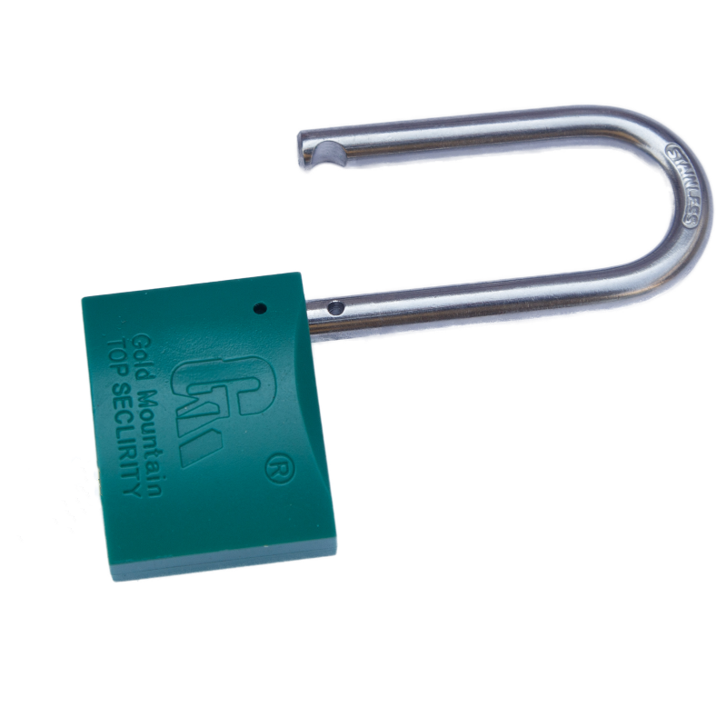 金岳 SG040铜锁芯 32*40*20mm 叶片式机械挂锁(计价单位:个)绿色高清大图