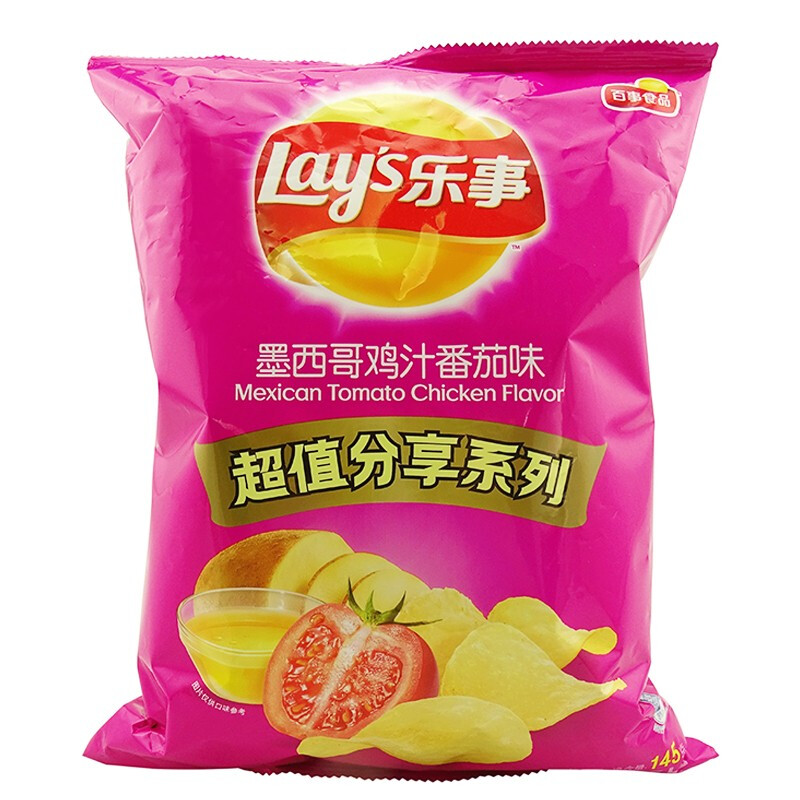 乐事 薯片袋装 (墨西哥鸡汁番茄味135g)