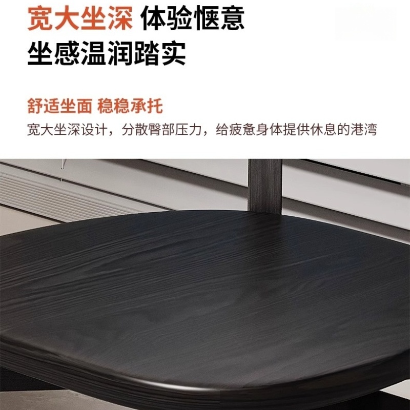 彭梵椅子木质460*460*800mm把高清大图