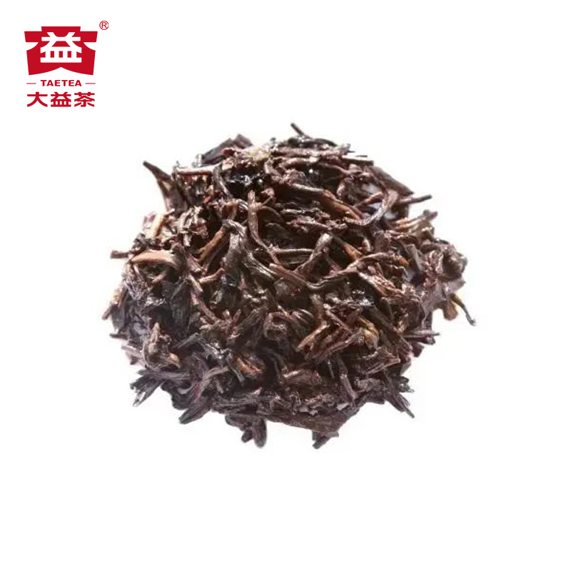 大益红 普洱熟茶357g勐海茶厂出品2023年云南七子饼茶2301批次