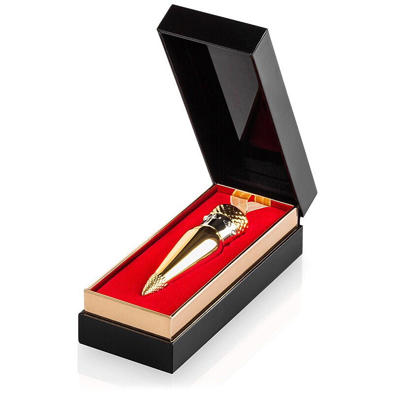Christian Louboutin CL萝卜丁口红女王权杖唇膏 黑管001女神生日情人节表白套盒 110 金管丝滑