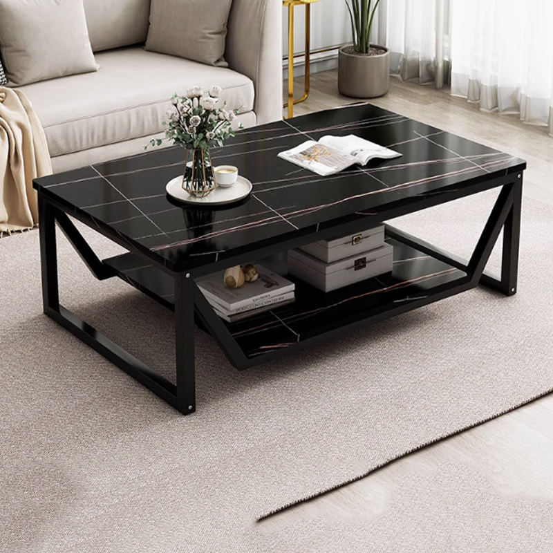 帝德龙茶几茶桌双层储物茶台CJ-C6 1000*600*440mm