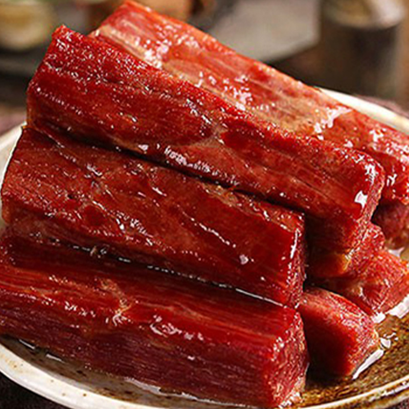 宝聚源平遥牛肉218g撕丝香牛肉熟食开袋即食山西特产高清大图