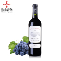胜金莎堡 传统法国优质红酒干红葡萄酒 单支750ml