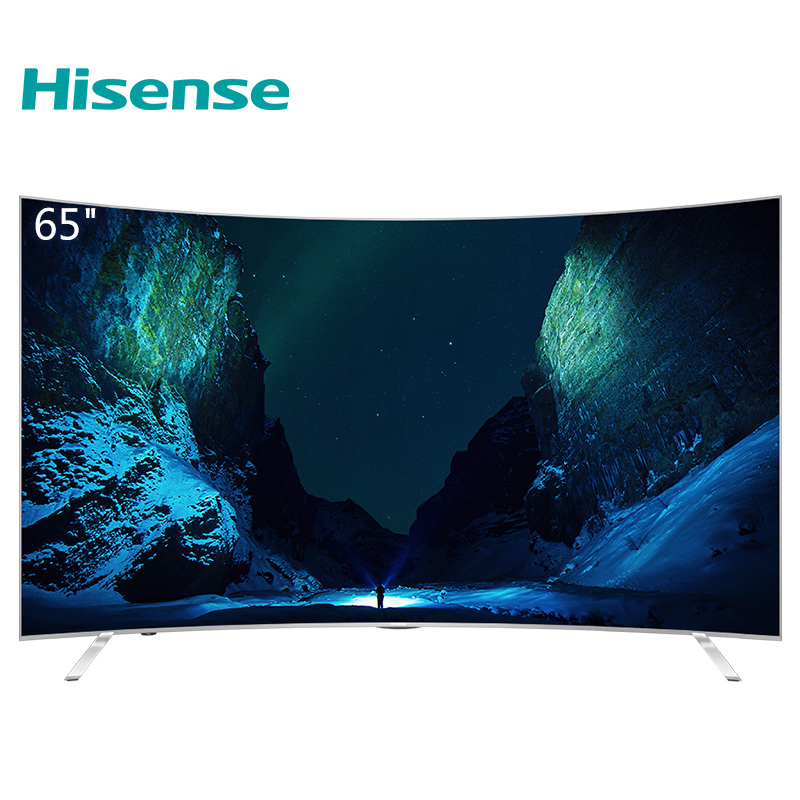 海信(Hisense)LED65EC880UCQ 65英寸4K超高清 曲面 人工智能语音 HDR 液晶平板电视机