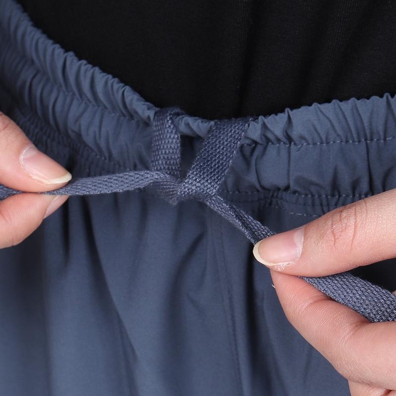 Under Armour女运动裤宽松四向弹力透气轻量舒适高腰抽绳防风户外健身跑步 leg高清大图