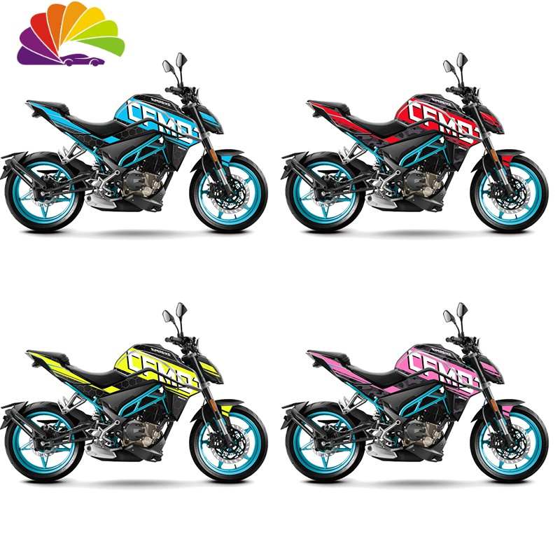 舒适主义春风250nk改装贴纸轮毂防水250nk摩托车版花整车拉花全车贴花